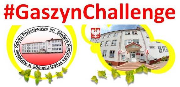 Informacja ze szkolnej akcji Gaszyn Challenge dla chorego Kubusia